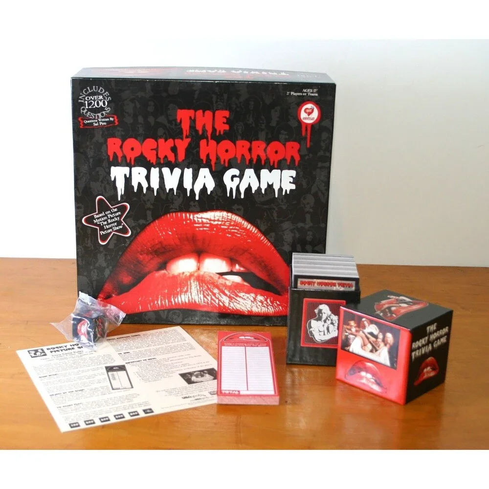 The Rocky Horror Trivia Game Picture Show 30th Anniversary Never Played Open Box